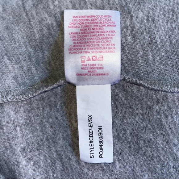 No Boundaries tie-front butterflies & cosmos t-shirt, size M - Picture 8 of 8